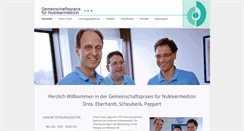 Desktop Screenshot of eberhardt-scheubeck-peppert.de